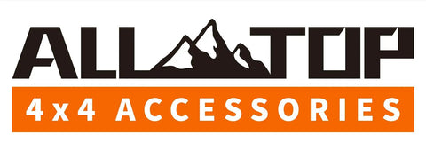 ALL-TOP 4x4 Accessories logo with mountain graphic