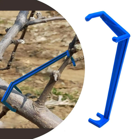 Blue 50 Piece Adjustable Fruit Tree Limb Spreaders Plant Branch Benders Set For Training Fruit Trees Nudge Limbs 5.1 Inch Length Reusable PE Material Indoor Outdoor Garden Tool