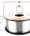 ER5356 MIG Aluminum Welding Wire 6 Spools 0.035 Inch Diameter 1 Lb Each For Aluminum Welds On 5050 5052 5083 5356 5454 And 5464
