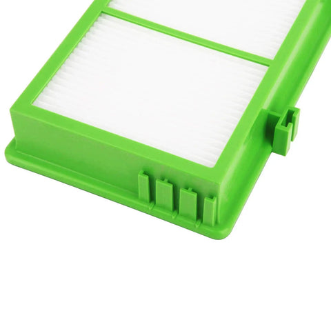 Green filter unit from Two Plus Four Pack True Post Filter Replacement For Holmes AER1 And Bionaire Purifiers HAPF300AH U4R Plug And Play
