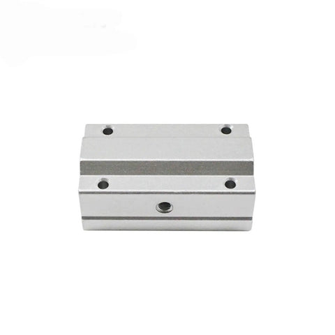 Pro Grade Linear Motion Bearing Slides SCS8LUU To SCS60LUU Range For CNC Parts And 3D Printers, High Precision Rails For Precision Machines, Smooth Low Friction Guides For CNC Milling And DIY Projects, SCS12LUU Compatible, aluminum linear bearing block