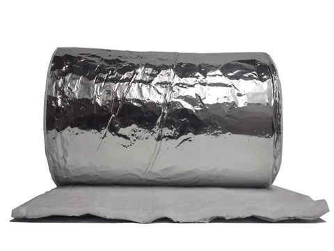 Built Tough 316 Stainless Steel Chimney Liner Tee Kit With Heavy Duty Insulation Blanket 6 Inch Thermal wrap roll