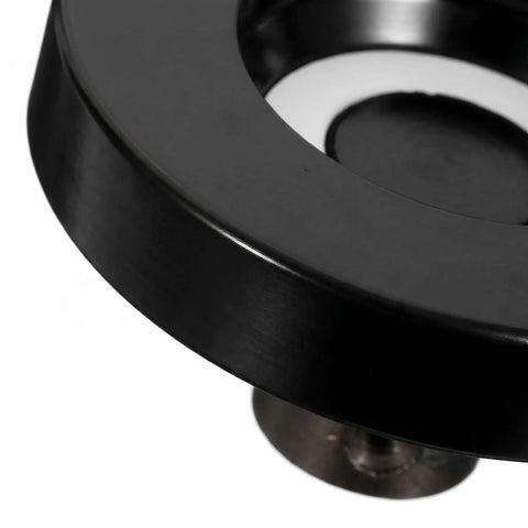 Close-up of Two Pack Round Hand Wheel With Bakelite Crank Handle And Aluminum Alloy Body Built For Smooth Rotary Action