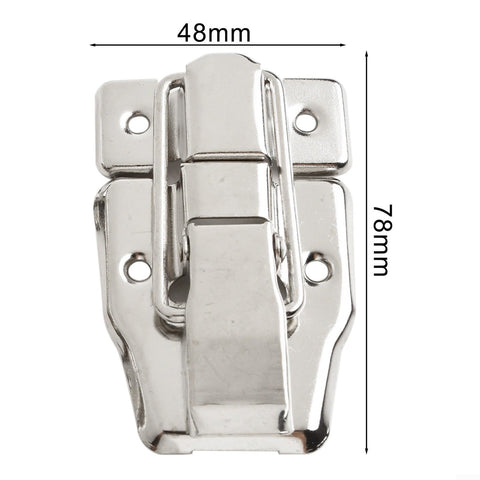 Heavy Duty Toggle Latch Clamp Set For Suitcases, Boxes And Chests, Secure Closure with Quick Release, 48mm x 78mm size