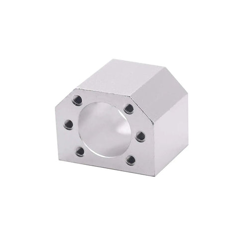 Professional Cnc Customization Module With SfU1610 Ball Screw And SBr20uu Linear Guide Sets For Precise Motion Control, Durable Bk12 Brackets, Sbr16 Sbr20 Components Perfect For Robotic Arms And Machine Upgrades That Hit Like A Bomb, aluminum block with mounting holes.