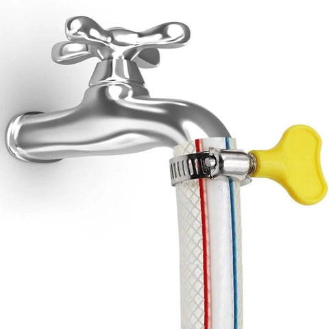 Stainless Steel Hose Clamps With Handles Adjustable Pipe Fixing Clamps For Gas And Water Lines Auto And Plumbing Use Corrosion Resistant 304