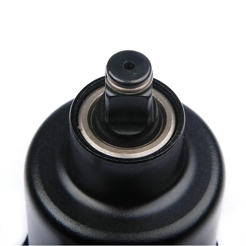 Close-up of the air inlet of a Heavy Duty 1/2 Inch Drive Pneumatic Impact Wrench delivering killer torque and smooth operation.