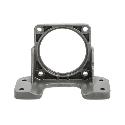 Mounting bracket for Tough As Nails 6W 110V AC gear reducer motor with speed controller showing metal construction.