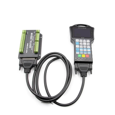 Offline CNC Motion Controller For 3 And 4 Axis With USB Interface, Independent Control Panel displayed on white background