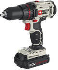 20V Max Cordless Drill and Driver and Impact Driver Combo Kit With 1/2 Inch Chuck and 1/4 Inch Impact, side view.