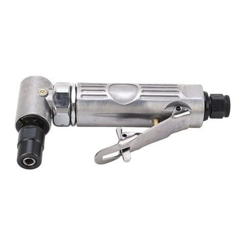 Heavy Duty 90 Degree Air Die Grinder With A Solid Zinc Alloy Body Hitting 20000 Rpm, compact design for tight spaces.