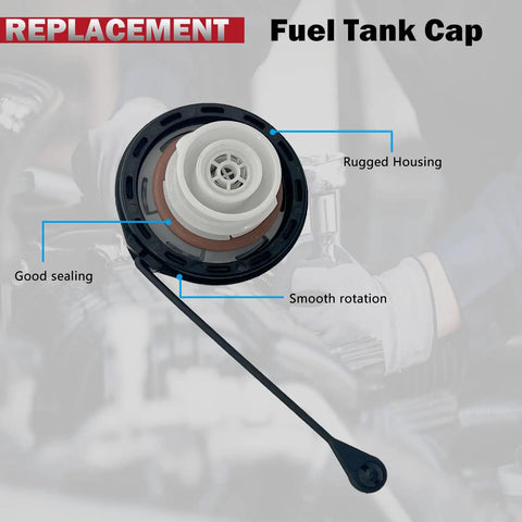 Gas Fuel Tank Filler Cap Direct Fit For Ford Vehicles Seals Tight Easy Install On Crown Victoria E150 Wagon Econoline E250 E350