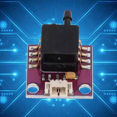 MPXV7002 Breakout Pressure Sensor For Microcontroller Projects, Piezoresistive Silicon Sensor Board, front view