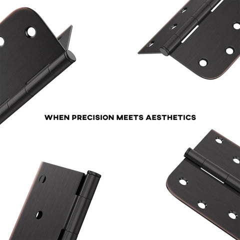 Top Shelf Oil Rubbed Bronze 4X4 Interior And Exterior Door Hinges Smooth Swinging Action Heavy duty design with matching fasteners.