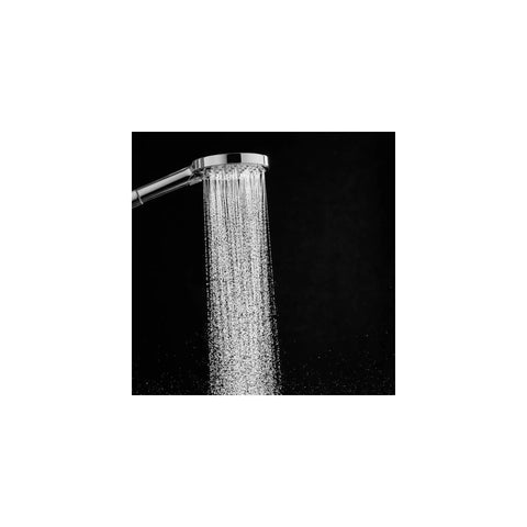 Raindance Select S Adjustable 5 Inch Handheld Shower Head Set With PowderRain Dope Full And Massage Modes 3 Spray System Chrome Finish
