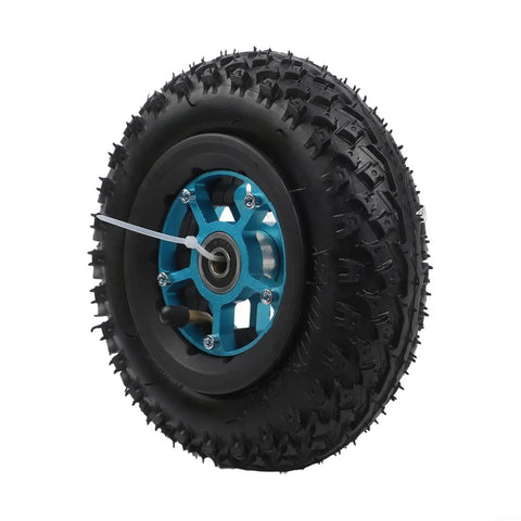 200x50 Electric Skateboard Wheel for Electric Scooter with Pneumatic Off Road Tire Aluminum Hub 8mm or 10mm Axle Hole Rubber Tread
