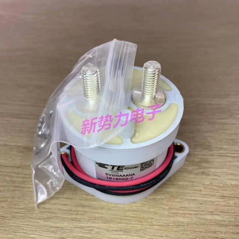 Tough As Nails Electric Vehicle Contactor 500A High Voltage DC Relay 12 24V Control Switch For Ev Hybrid Powertrains close-up view with terminals.