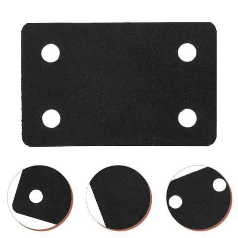 Six Pack Stainless Steel Straight Mending Plates For Wood Furniture Repair With Black Finish Easy To Install No Burr Design