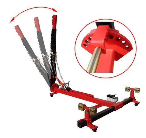 Heavy Duty Car Frame Repair Machine For Auto Body And Frame Repair Tool showing adjustable tower pull mechanism