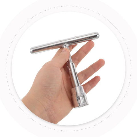 Reliable Heavy Duty Paintless Dent Puller Kit For Auto Hoods And Trunk Lids features T-bar handle for easy dent repair.