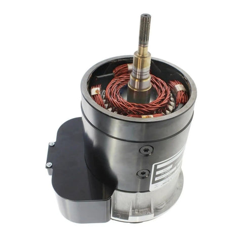Heavy Duty Electric Drive Motor Assembly With Matched Cable For Scissor Lift 1930Es Unit 70001263 And 1001091502 Parts showing detailed motor interior.