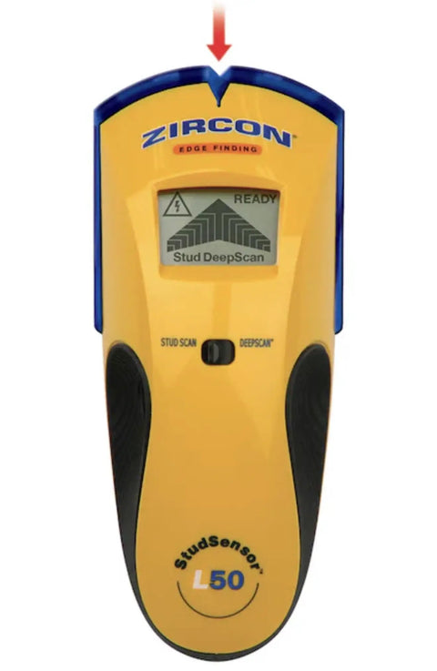 Digital Wall Scanner With Precision Stud Detector And Live Wire Warning Featuring Dual Scan Modes No Sweat Operation For Wood Metal Depth And A Tight Grip That Truly Nails The Best Spots handheld scanner with LCD display and detection features