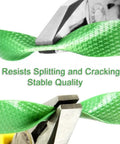 Heavy Duty PET Strapping For Packaging And Bundling High Tensile Green Polyester Strapping Rolls Your Go To Cargo Tie