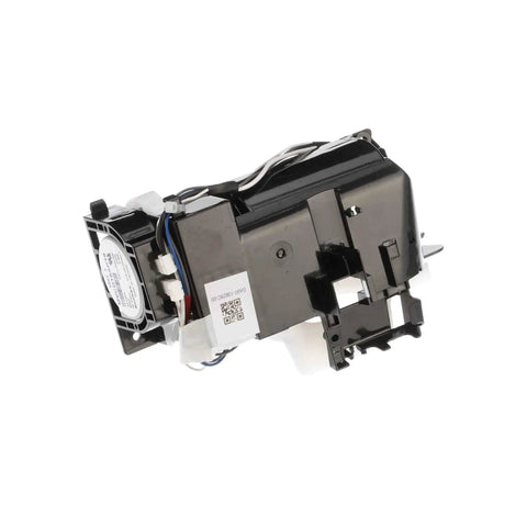 OEM Ice Dispenser Door Kit for Samsung Refrigerator Replacement Part, durable black door assembly for ice dispenser chute