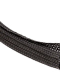 1 Inch F6 Self Wrap Braided Sleeving Black 100 Ft Easy Install Cable Shield For Wiring Harnesses Durable Flexible Heat Resistant Sleeve
