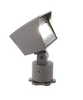 Wall Wash LED Landscape Light 12V with Built In Dimming 3000K Warm White Solid Brass Bronze Coated Housing