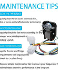 Premium Refrigerator Evaporator Fan Motor Kit Replacement For Electrolux Frigidaire Fits 241854301 maintenance tips