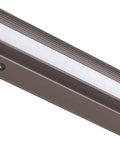 Slick Swivel LED Undercabinet Light, 30 Inch Bronze Finish, 90 CRI, Color Temperature Switchable 3000K 3500K 4000K, Warm Neutral Cool White Task Lighting