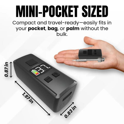 On The Go Pocket Sized Soldering Iron Pen With Built In USB C Cable And Adjustable 1.5V To 4.2V Voltage LED Display in hand