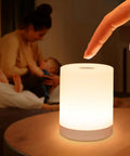 Touch Night Light For Nursery And Bedroom Cordless Battery Powered Dimmable Lamp Portable Wireless Bedside Light Kid Friendly