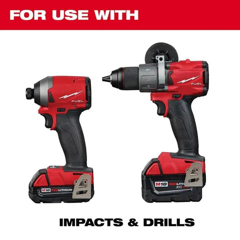 Kick Some Metal With These Heavy Duty Step Drill Bits Optimized For Impact Drivers Featuring A Dual Spiral Flute And Rapid Strike Tip That Boil Down To Twice The Speed Of Others While Keeping Starts Fast And Accurate No Messing Around. Impact driver and drill with battery