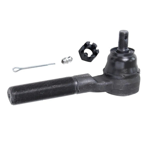 Front Tie Rod Drag Link Kit For 1997 1998 1999 2000 2001 2002 2003 2004 2005 2006 Jeep Wrangler TJ Includes Outer Drag Link Two Front Left Outer Tie Rod Ends And Right Inner Tie Rod End For Heavy Duty Beefed Up Suspension Replacement, black steel tie rod end with hardware