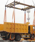 Heavy Duty Cargo Lifting Net 2x2M Pallet Mesh Bag For Hoisting And Loading 3T Capacity Garden Climbing Net lifting truck