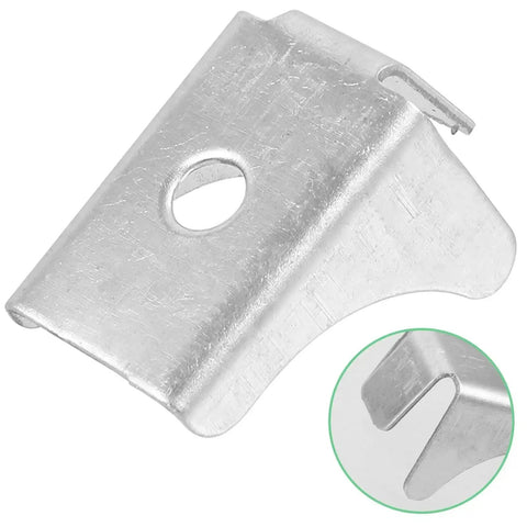 Heavy Duty Steel Shelf Support Clips For Cabinets And File Cabinets 200 Piece Metal Pegs Set Rugged And Rust Resistant Clip Detail