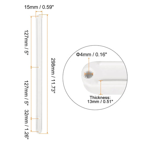 Smooth As Butter Plastic Drawer Slides Side Mount Cabinet Runners For Dressers And Cupboards White Furniture Hardware dimensions guide