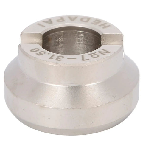 Close-up of 31.5mm alloy steel Watch Opener Die For Case Back Removal, showing detailed craftsmanship