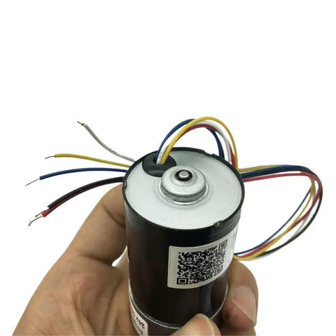 Premium Compatible Jgb37-3650 Bl DC Gear Motor For Makita 12 Volt Brushless with wires for robotics and DIY projects.
