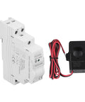 Smart Power Energy Meter Home Electricity Monitor Track Kwh Usage For High Load Appliances, compact design with current transformer.