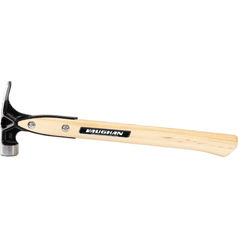 20 Oz Rip Hammer With Hickory Handle From VW Series Made In USA VW20 VN07380, featuring steel head and hickory handle.