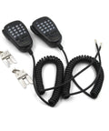 2-Pack DTMF Handheld Microphone With Button For Mobile Radios 6 Pin RJ11 Plug Beefed-Up Build And Crisp Audio for FT-7800R