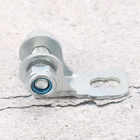 Stainless Steel Tailgate Hinge Replacement For Y61 GU 2004 2009; close-up view showing bolt and attachment detail