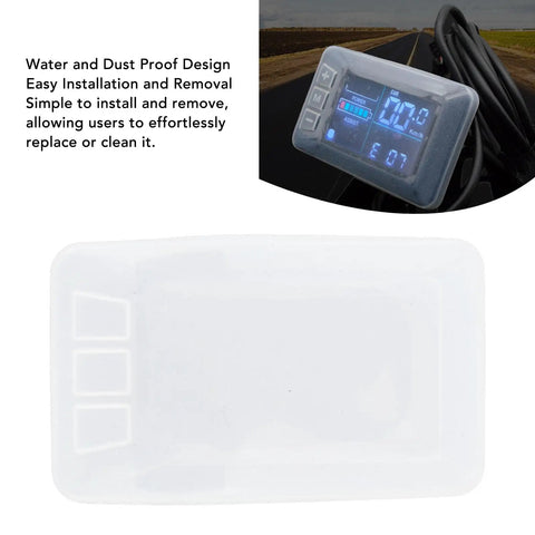 Electric Bike LCD Display Cover For G51 Panel Silicone Protective Case Waterproof And Dustproof Monitor Shield