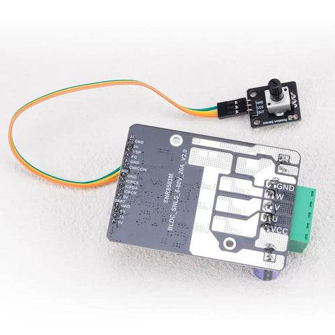 Beast Three Phase DC Brushless Motor Controller 1600W PWM Driver Board For No Hall Motor With FOC Development 6 To 80V