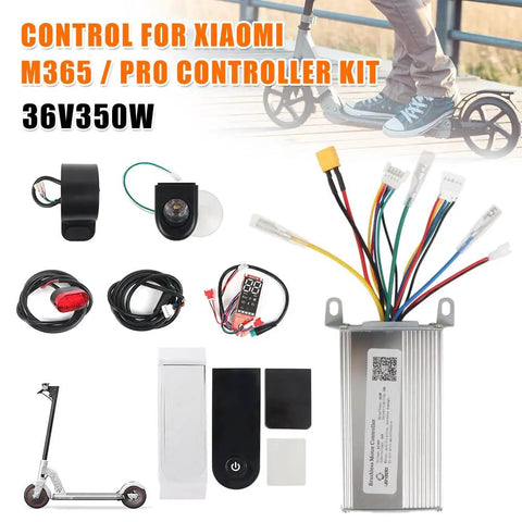Xiaomi M365 Controller Kit Replacement 1 To 1 Compatible Electric Scooter Controller Board 350W 36V With Brakes Black