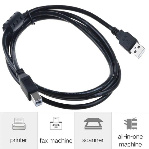 6Ft Usb 2.0 High Speed Sync Cable Killer Data Performance For Laptop Pc And External Raids Built Tough To Handle All Your Gear Including Printers And Ssd Drives No Lag Just Plug And Play Vibe.