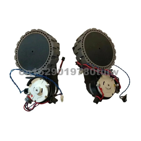 Deebot X1 X2 T10 wheel motor assembly pair for improved maneuverability with brake function for smooth steering and corner cleaning.
